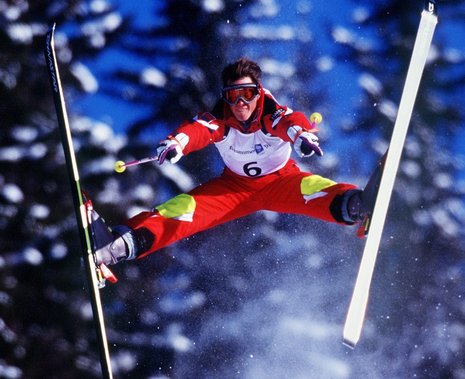 Brassard, Jean-Luc skiing 