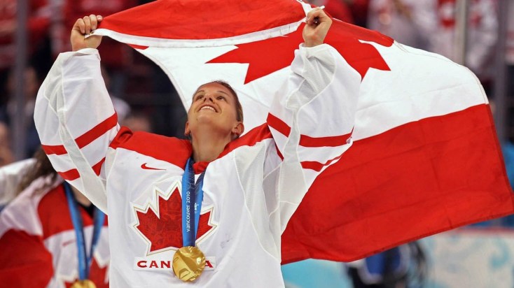 Kim St-Pierre Women's Hockey (Vancouver 2010)