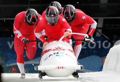 rush bisset brown le bihan 2010 Four-man bobsleigh (Vancouver 2010)