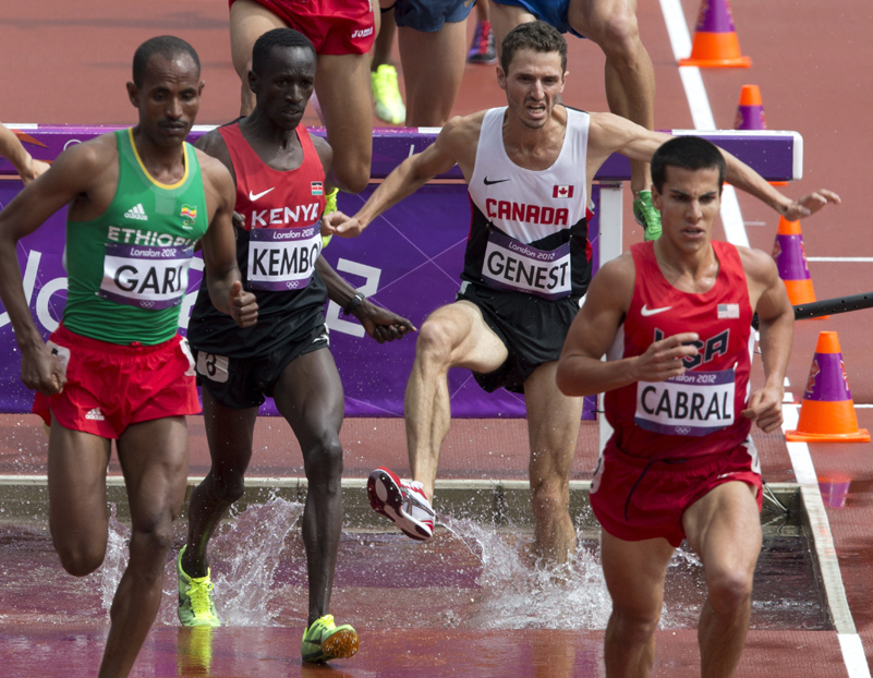 Alex Genest; Roba Gari; Ezekiel Kemboi; Donald Cabral