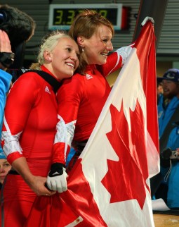 Kaillie Humphries & Heather Moyse (Vancouver 2010)