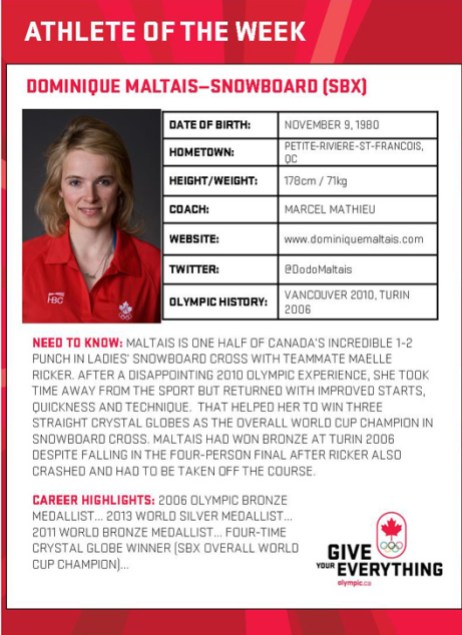 Dominique-Maltais-AOW-card Dominique-Maltais-AOW-card