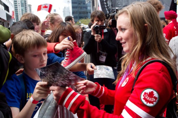 Rosie MacLennan Rosie MacLennan was Canada's only gold medal winner at London 2012.