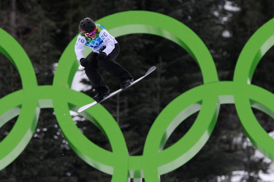 Vancouver Olympics Snowboarding Maëlle Ricker (Vancouver 2010)