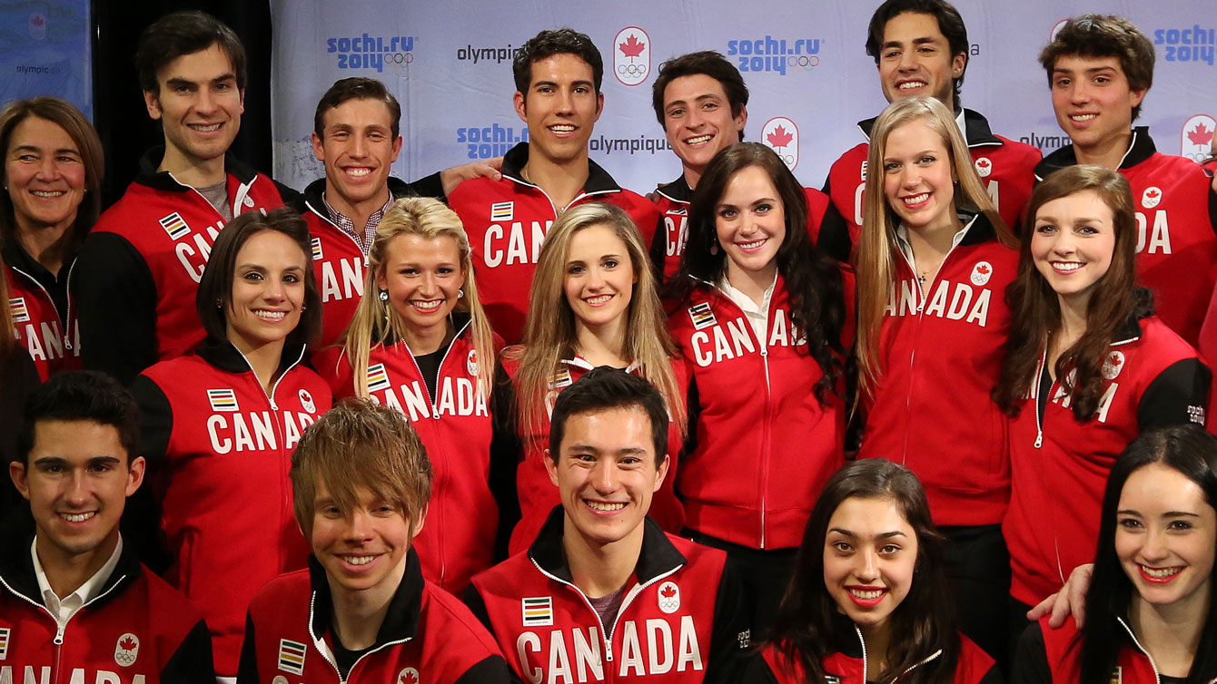 Figure skating team Sochi 2014