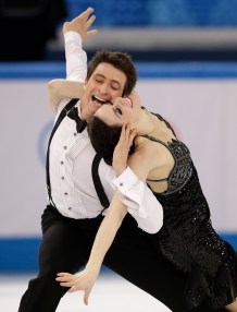 Tessa Virtue and Scott Moir