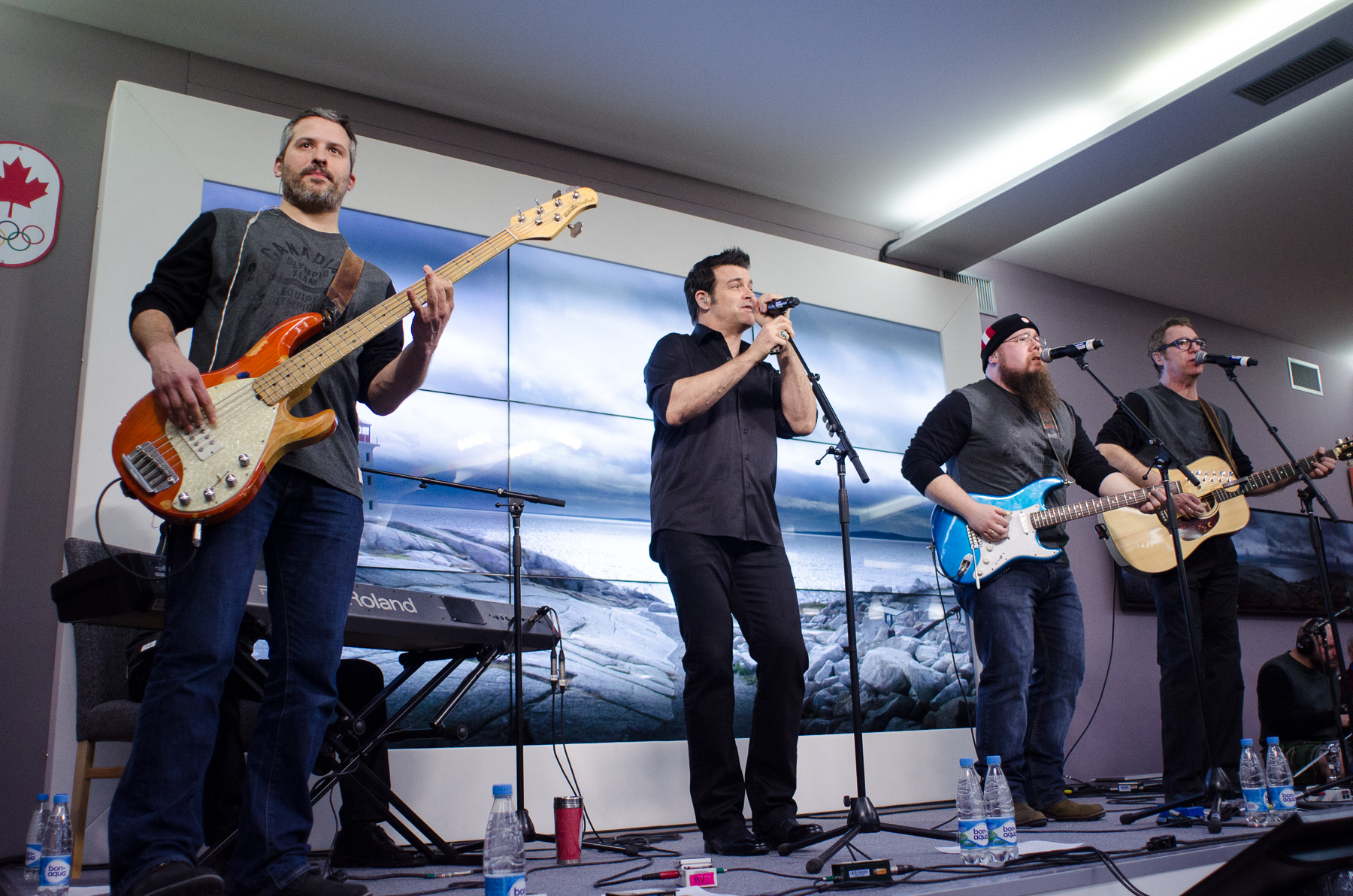 Rosh Voisine Concert at the Canada Olympic House