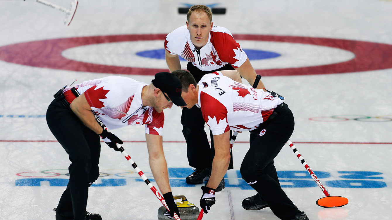 Team Brad Jacobs at Sochi 2014