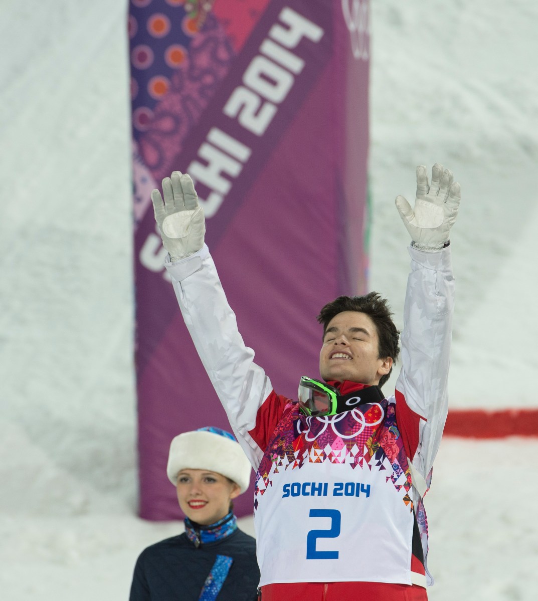 Kingsbury on the podium