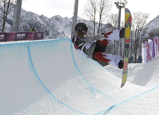 Snowboard Halfpipe