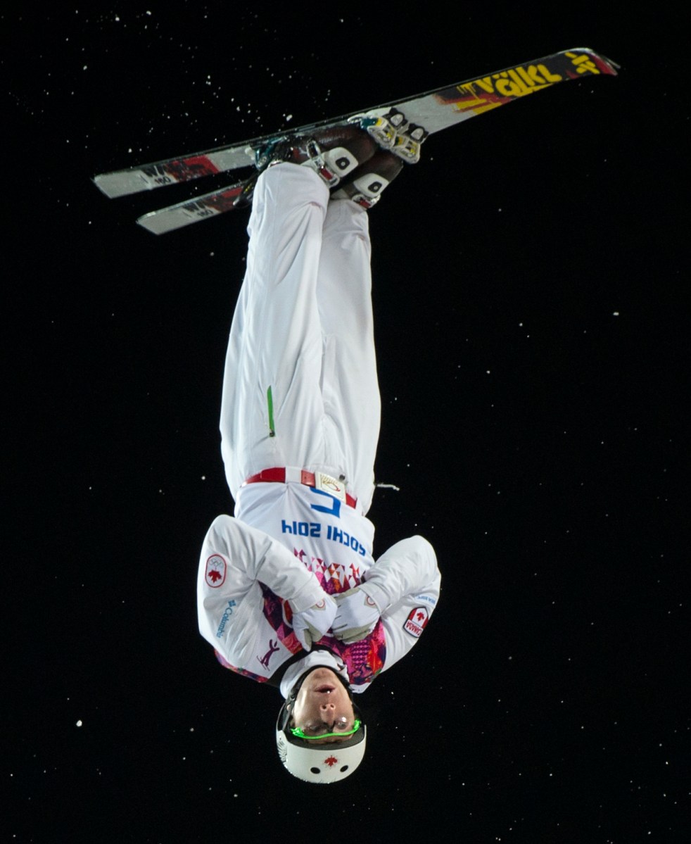 Travis Gerrits competing