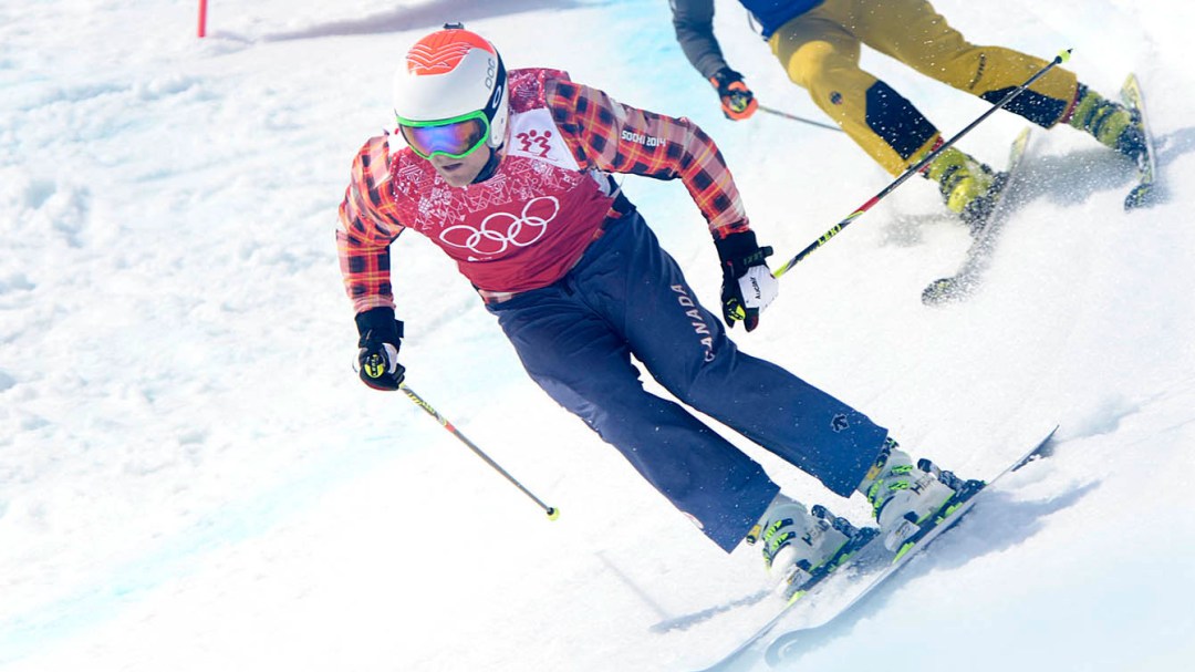 Brady Leman skiing