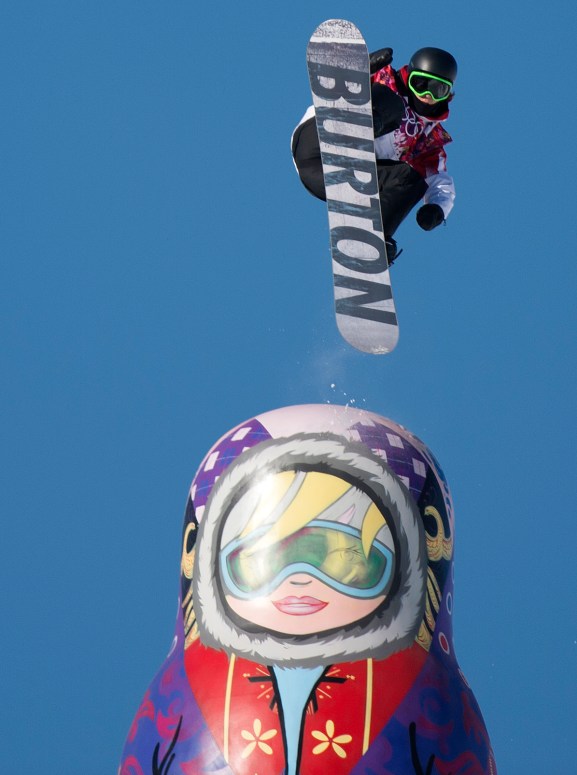 Mark McMorris in the air