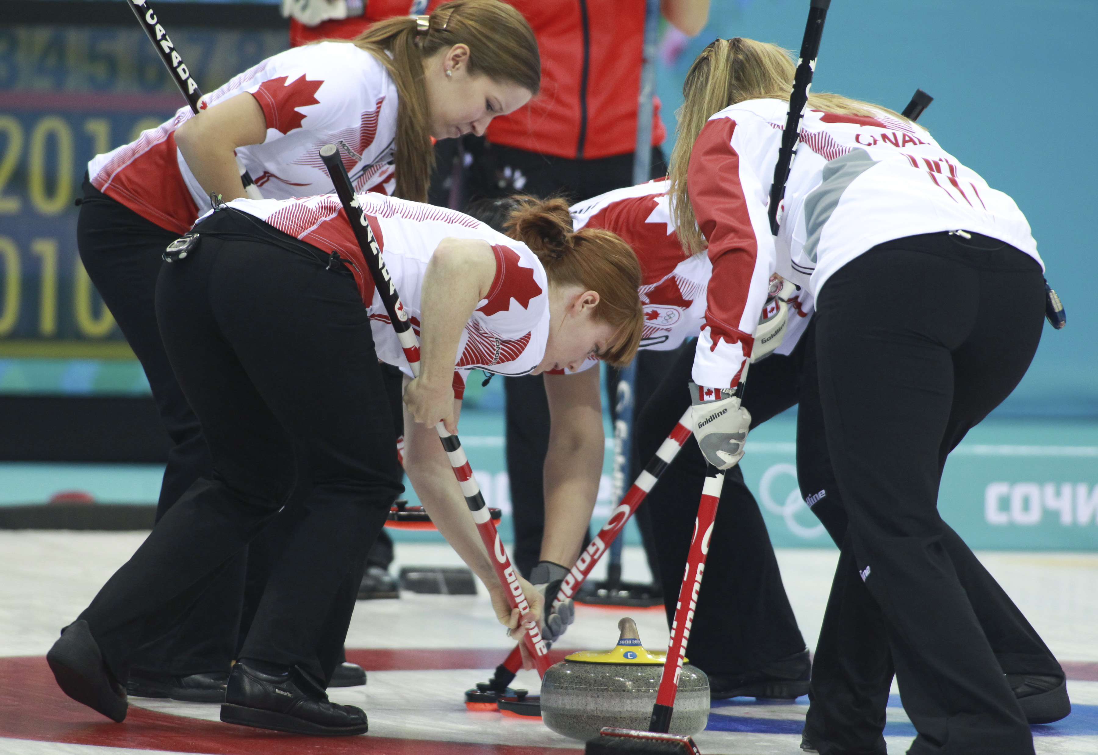 Canada vs Sweden gold medal curling match