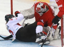Canada's women's hockey team plays Switzerland