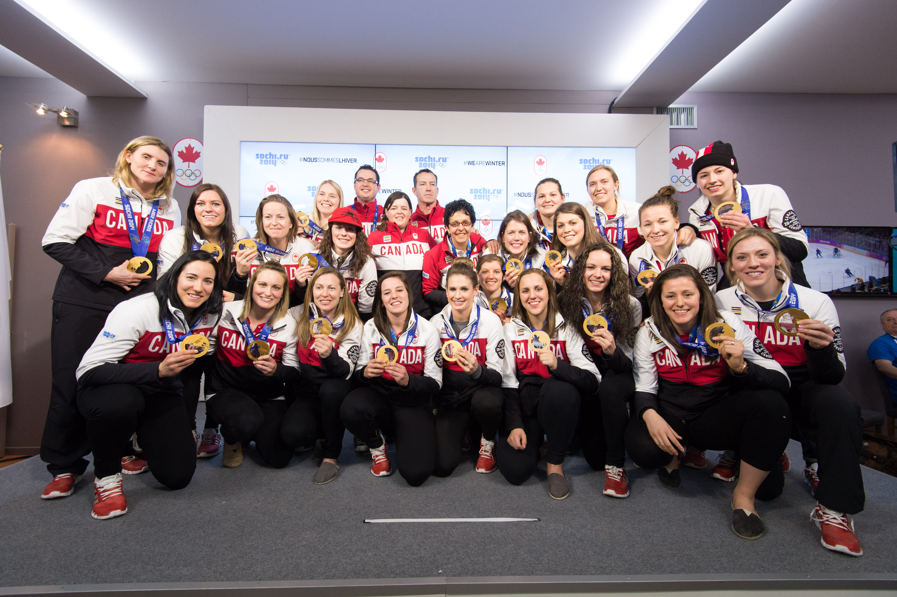 Womens Hockey - Medal Celebration