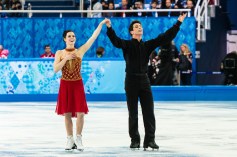 Tessa Virtue and Scott Moir