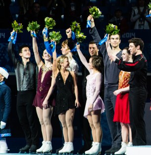 Team Canada on the podium