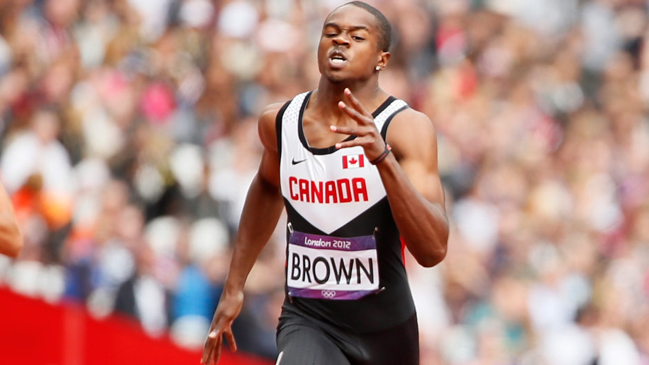 Aaron Brown feels Canada has the talent to compete with the world's best for years to come. 