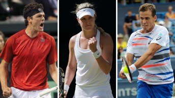 Frank Dancevic, Eugenie Bouchard, Vasek Pospisil