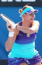 Nadia Petrova at the Australian Open. Photo: Getty Images