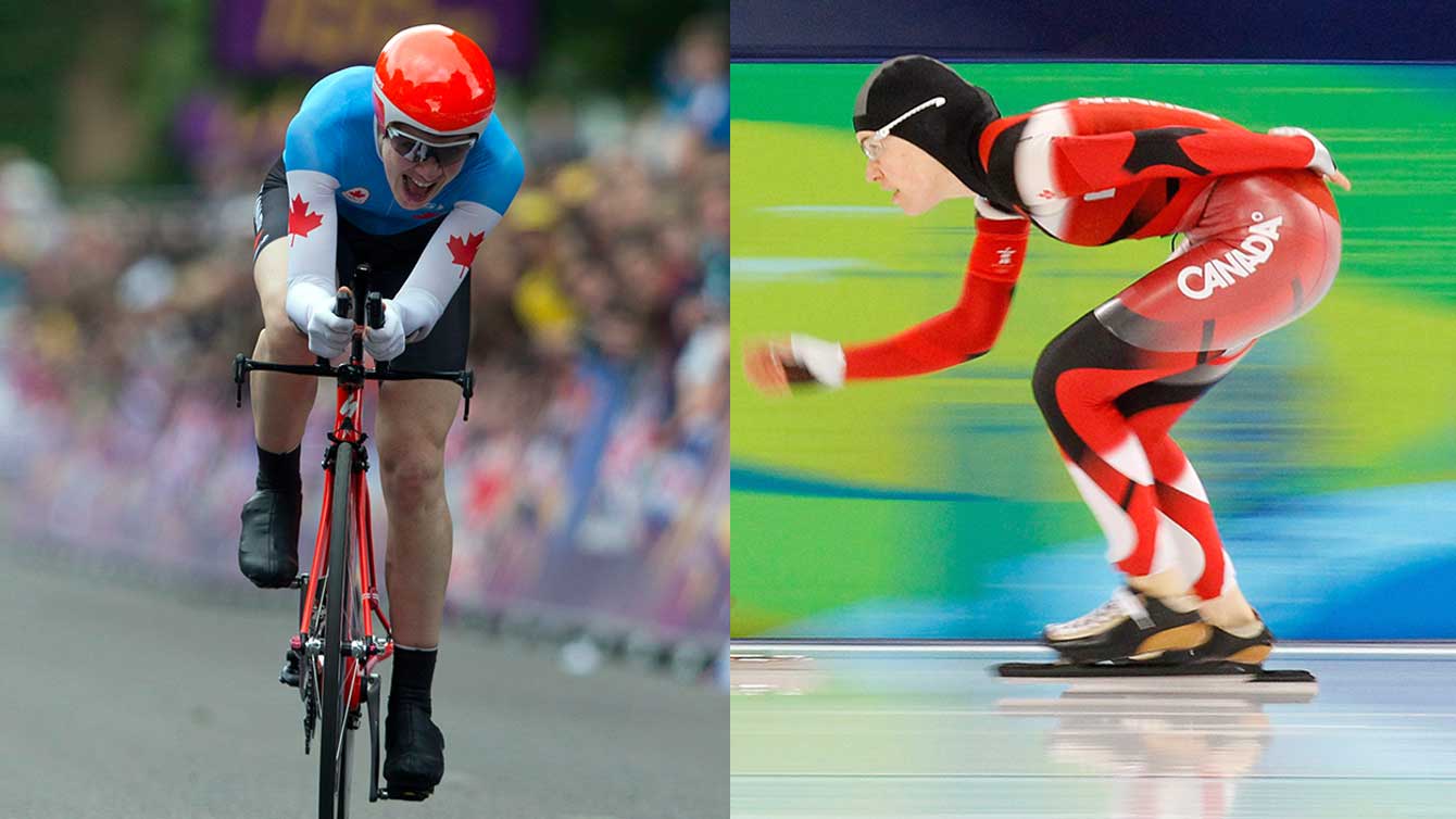 Clara Hughes - Olympic medalist in cycling and Speed Skating Clara Hughes - Olympic medalist in cycling and Speed Skating