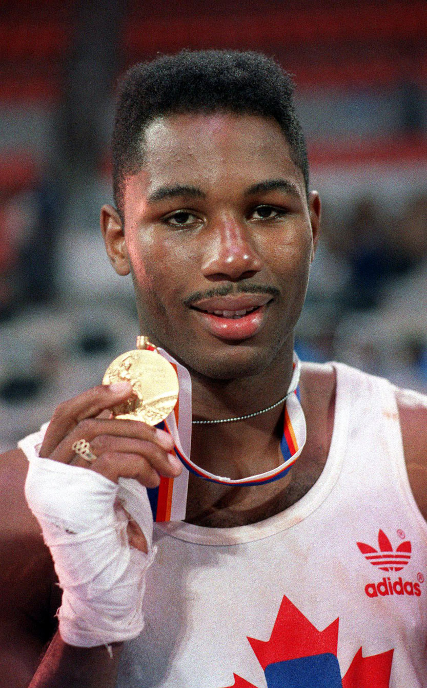 Lennox Lewis. Photo: CP