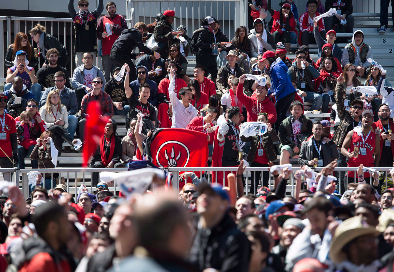 Maple Leaf Square aka Jurassic Park. Photo: CP