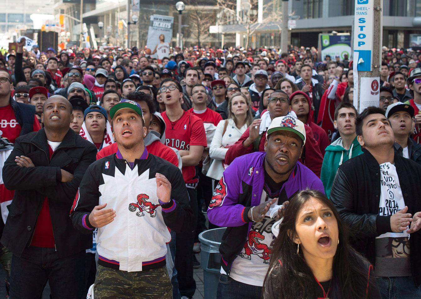 Maple Leaf Square aka Jurassic Park. Photo: CP