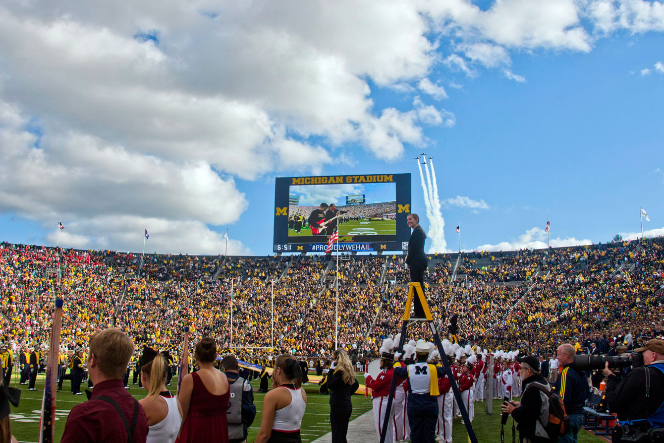 Michigan Stadium. Photo: CP