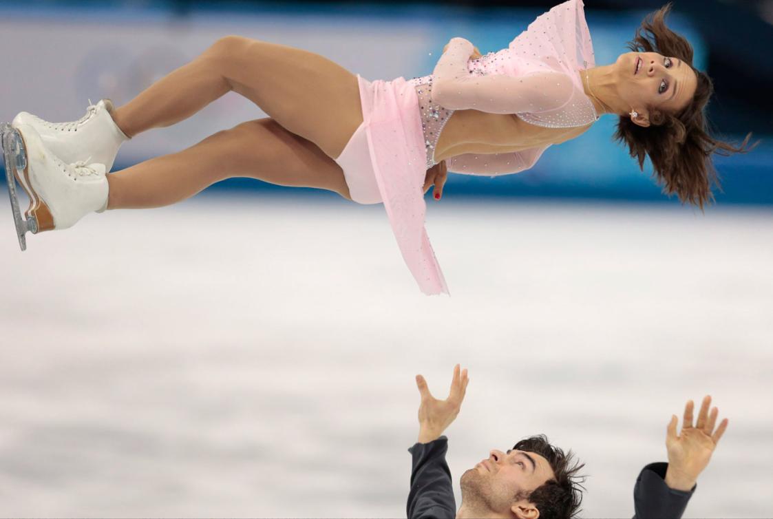 Meagan Duhamel and Eric Radford.