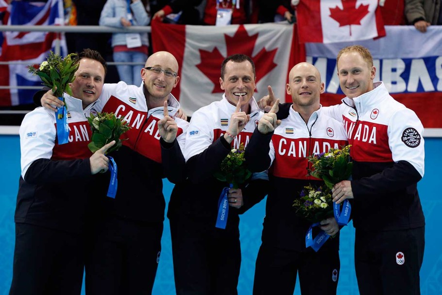 Podium picture from 2014 Sochi Games