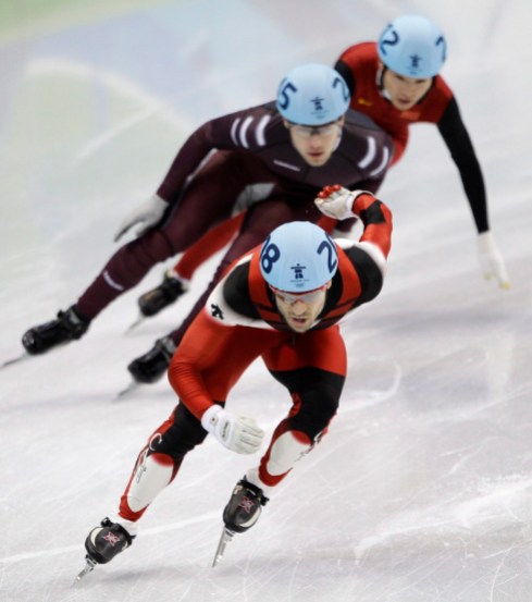 Vancouver Olympics Short Track François-Louis Tremblay (Vancouver 2010)