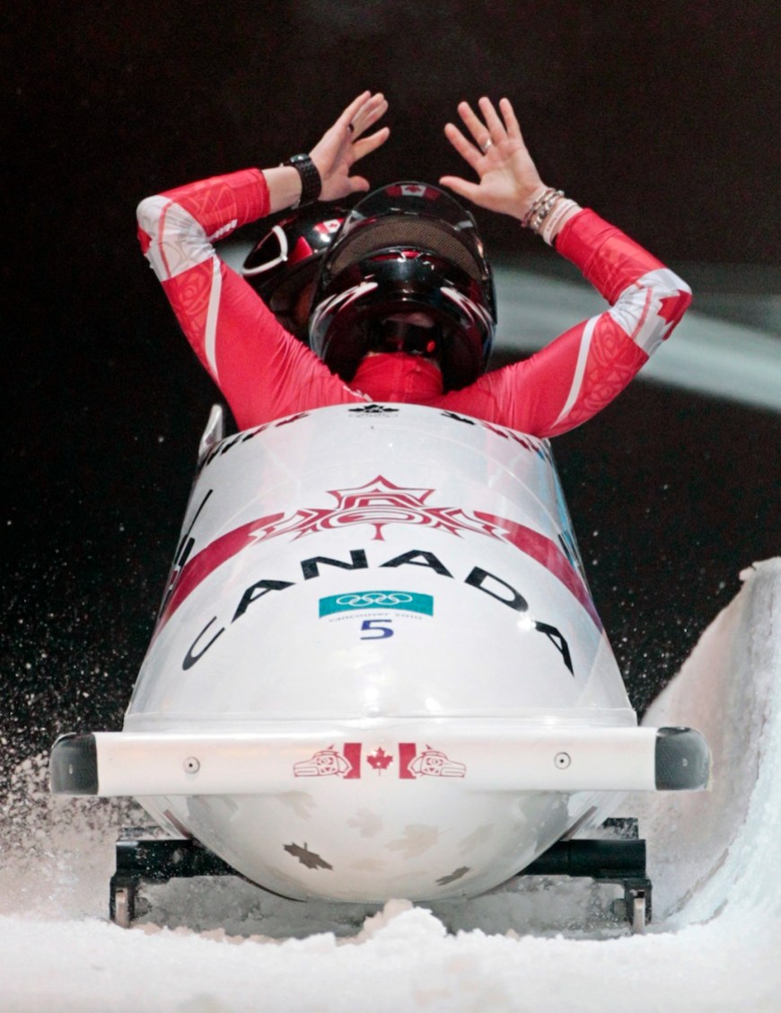 Bobsleigh Shelley-Ann Brown & Helen Upperton (Vancouver 2010)