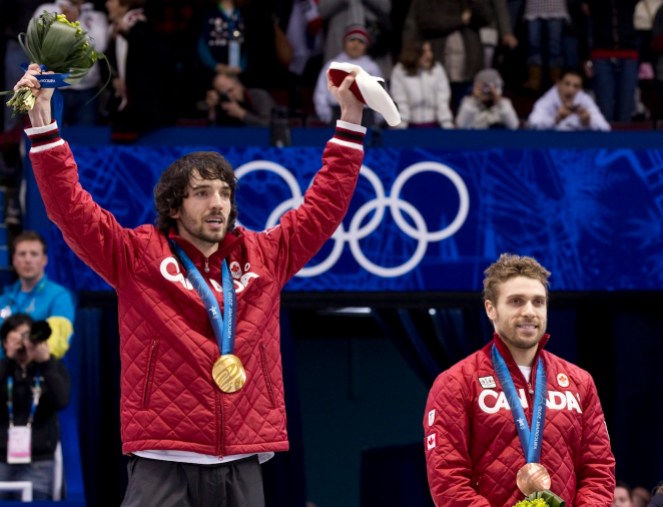 Charles Hamelin Francois-Louis Tremblay Charles Hamelin (Vancouver 2010)