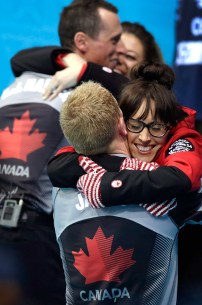 Canada won the gold medal in men's curling, the nation's third straight.