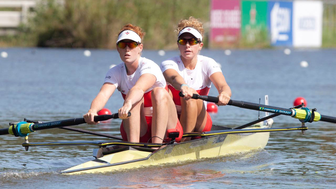 Kristin Bauder (left) was identified in BC, where she started rowing in 2011 while playing volleyball. By 2014 she was competing for Canada at the 2014 World Rowing Championships.