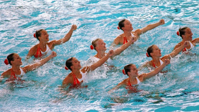 Team Canada securing a silver finish at the Atlanta 1996 Olympic Games