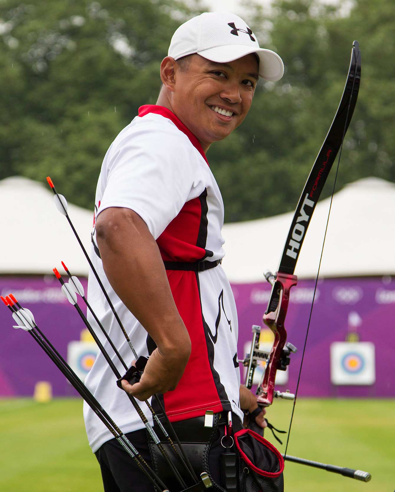 Crispin Duenas at London 2012, his second Olympic Games.