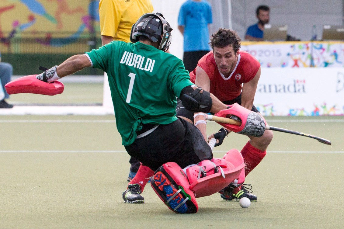 Canada took silver in TO2015 men's field hockey on Day 15.