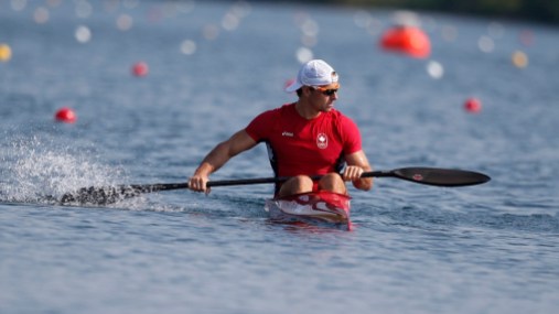 Adam Van Koeverden Canada's Adam Van Koeverden finished third