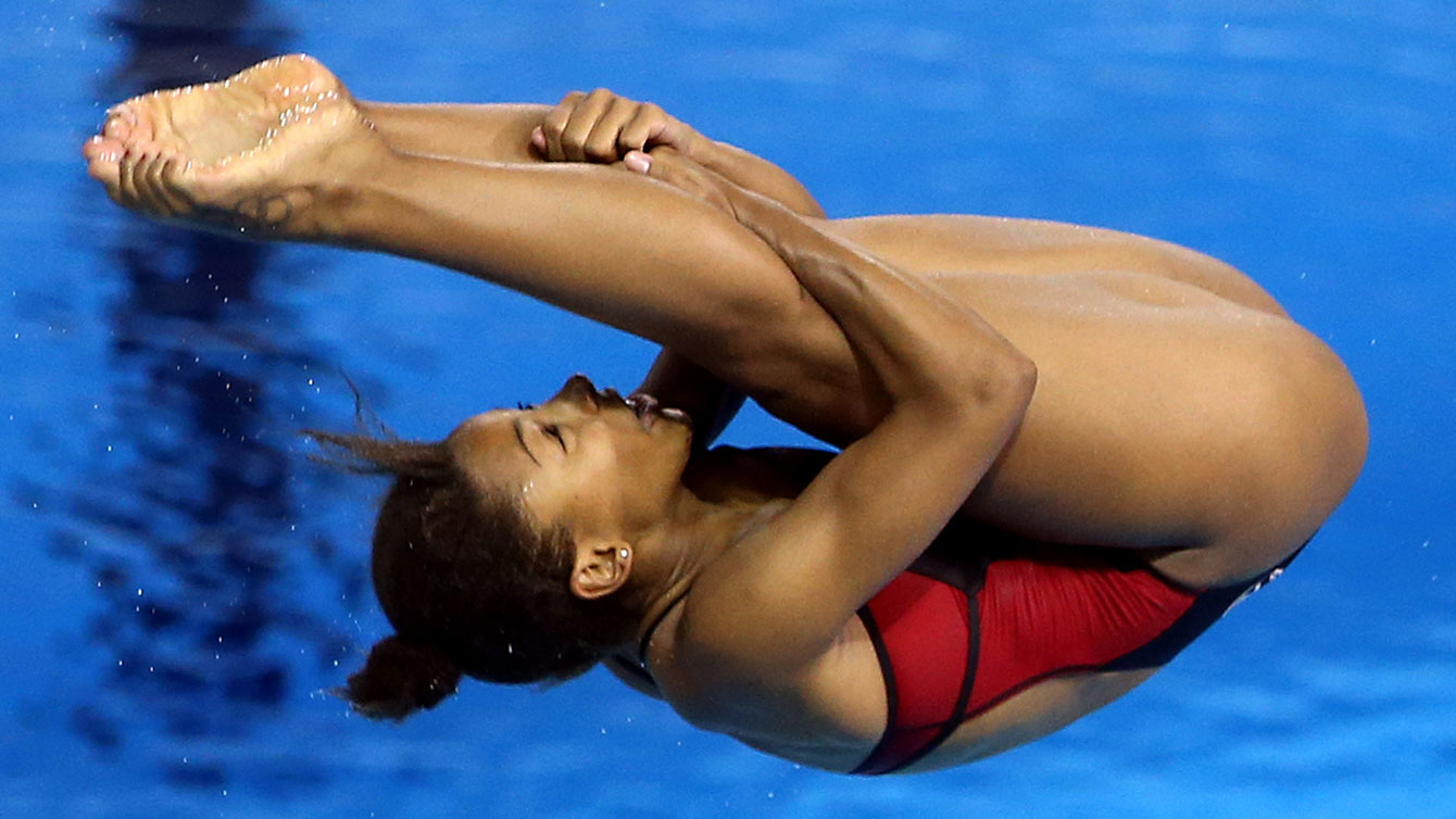 Jennifer Abel. Photo by Vaughn Ridley.