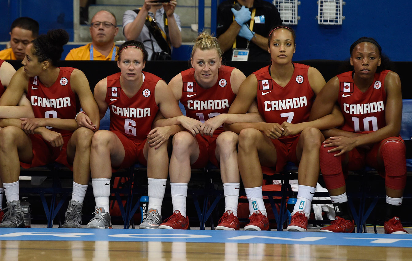 The Canadians managed a comeback to tie the gold medal game before the half.