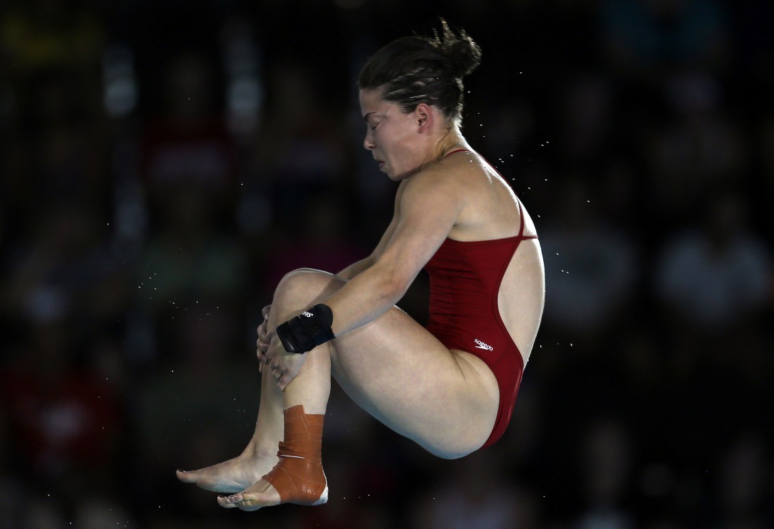 Roseline Filion competing