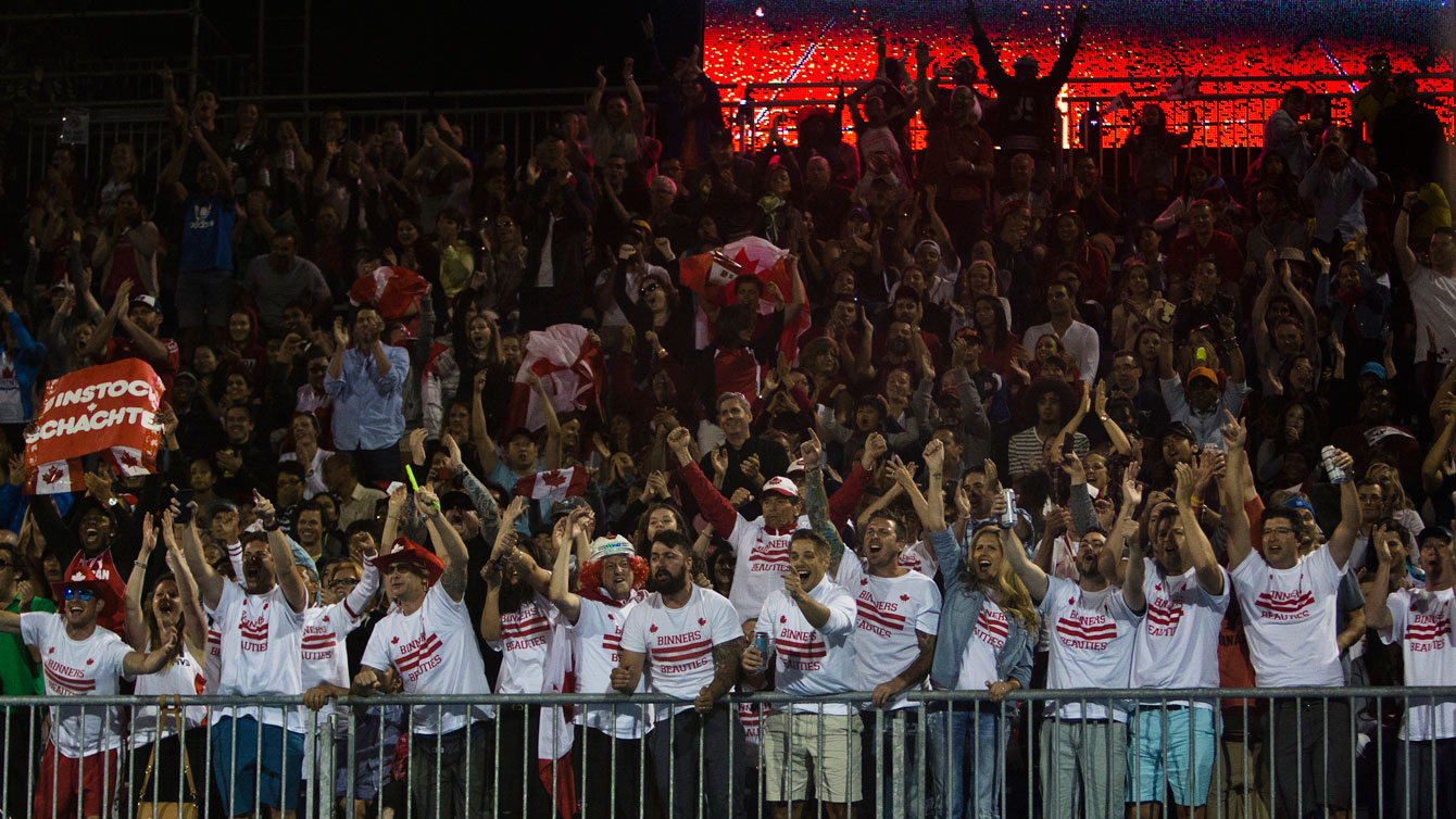 Home fans at beach volleyball and virtually every venue made Canadian athletes feel like rock stars during TO2015 Pan Am Games.