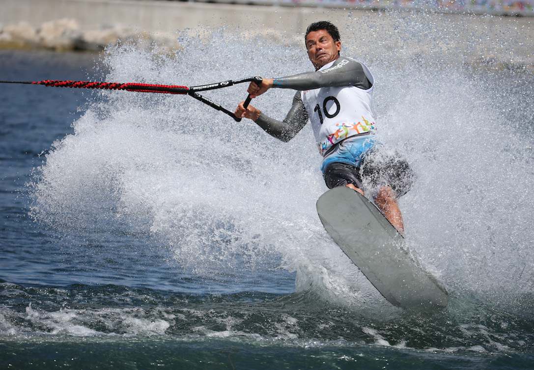 Jaret Llewellyn competing