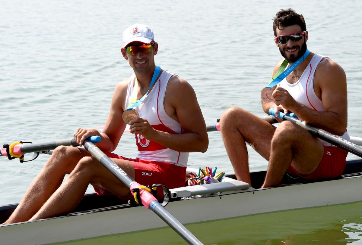 Canada took bronze in the men’s double sculls.