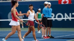 Gabriela Dabrowski and Carol Zhao won gold