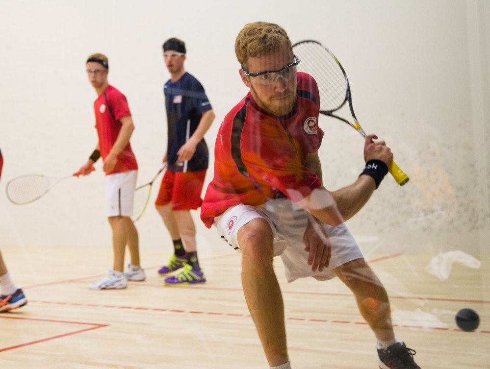 Andrew and Graeme Schnell won silver in men's doubles.