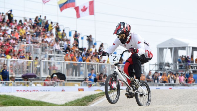 Nyhaug wins second straight BMX World Cup time trial